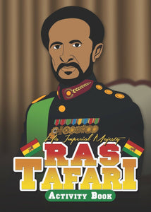 Ras Tafari, Fun & Educational, black history activity books, for children.